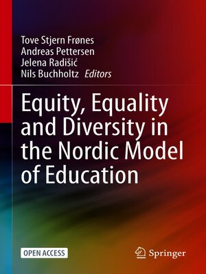 cover image of Equity, Equality and Diversity in the Nordic Model of Education